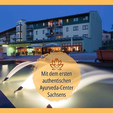 Hotel Am Kurhaus Mit Erstem Ayurveda Center Sachsens - Direkt Am Gesundheitsbad Actinon & Kurpark Бад Шлема Екстериор снимка