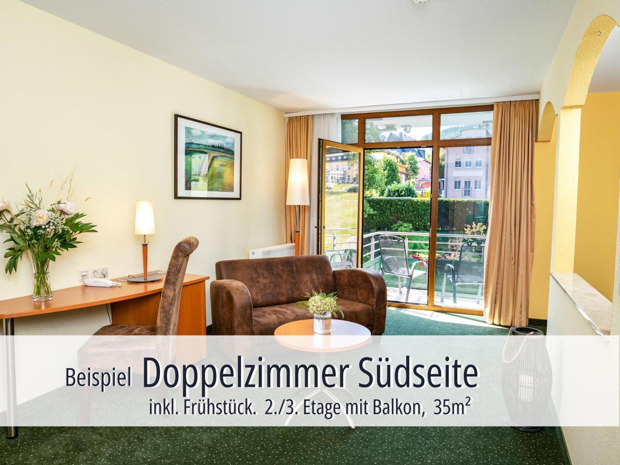 Hotel Am Kurhaus Mit Erstem Ayurveda Center Sachsens - Direkt Am Gesundheitsbad Actinon & Kurpark Бад Шлема Екстериор снимка
